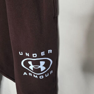 Men's Under Armour Sweatpants & Joggers XXL Brown with White Logo